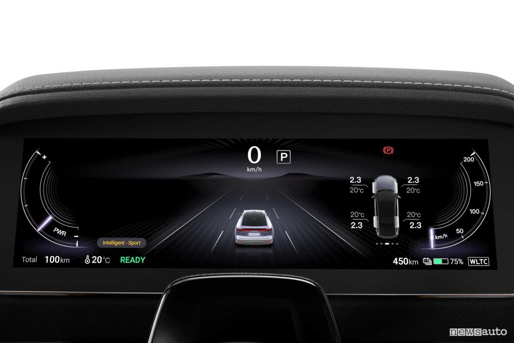 Mazda 6e Takumi Plus display quadro strumenti