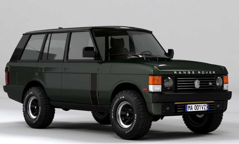 Range Rover Classic Vinile anteriore 3/4