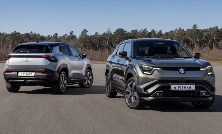 Suzuki e Vitara anteriore 3/4