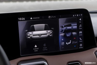 Suzuki e Vitara display infotainment