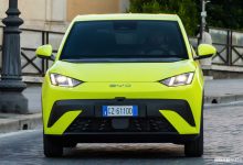 BYD Dolphin Surf test su strada a Roma