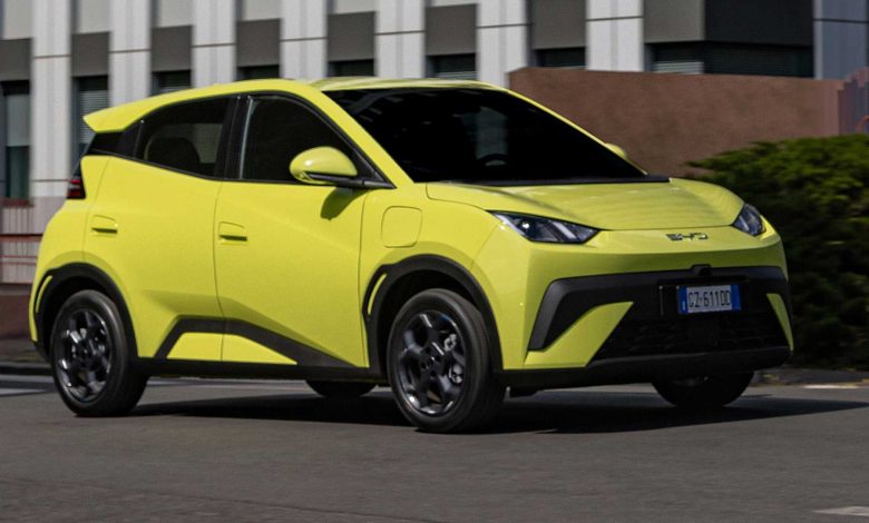 BYD Dolphin Surf test su strada a Roma