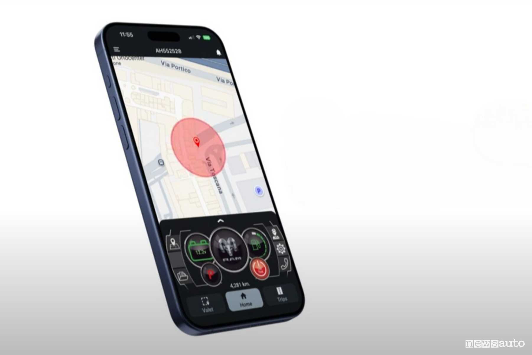 Veicoli connessi con GPS, controllo e monitoraggio in tempo reale