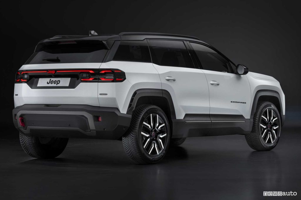 Jeep Compass 2025 4xe posteriore 3/4