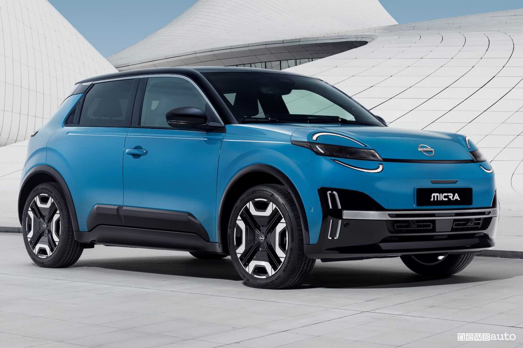 Nuova Nissan Micra 2025, elettrica, connessa e dallo stile SUV