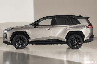 Nuova Toyota RAV4 laterale