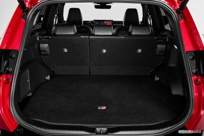 Nuova Toyota RAV4 GR Sport bagagliaio