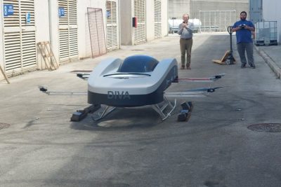Taxi volanti a Napoli, nasce l'auto drone Diva