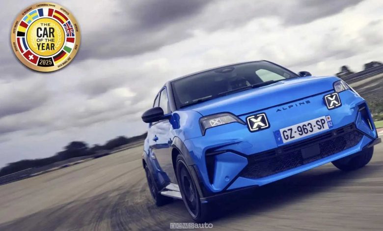 Regolamento Premio Auto dell’Anno, che ha nel 2025 ha premiato l'Alpine A290