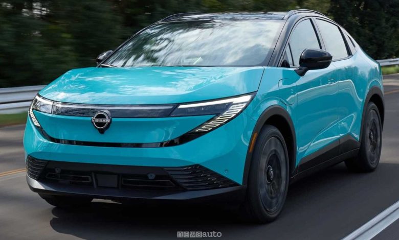 Nuova Nissan Leaf su strada