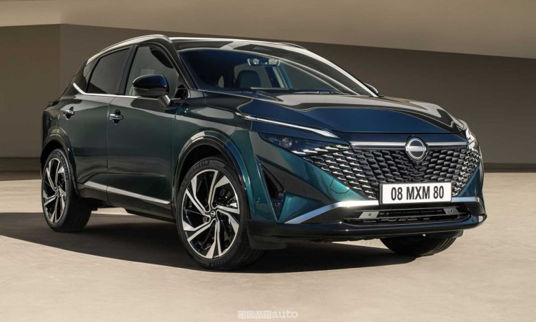 Nissan Qashqai e-Power anteriore 3/4