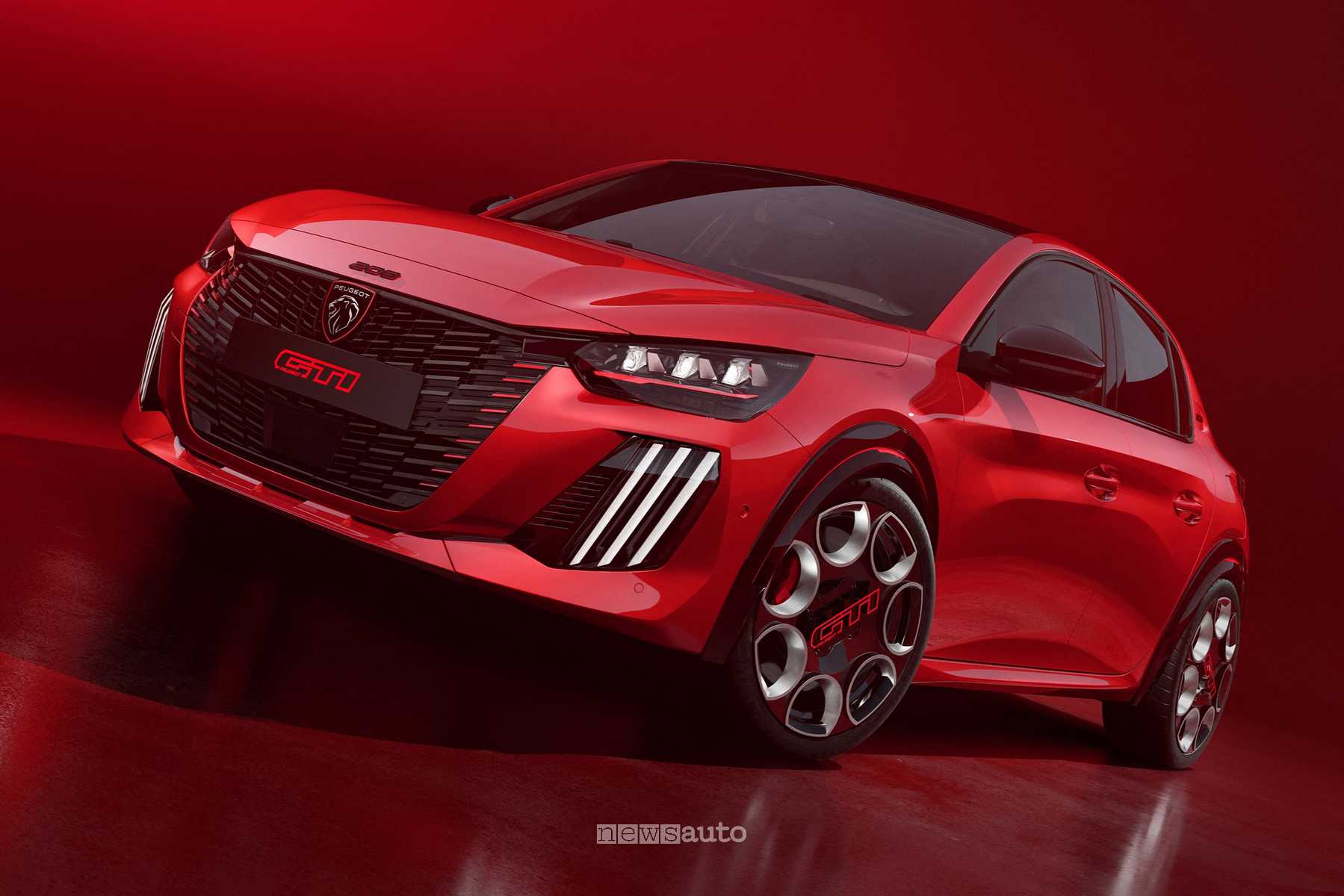 Nuova Peugeot E-208 GTi, caratteristiche, prestazioni e prezzo