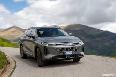Omoda 9 prova su strada