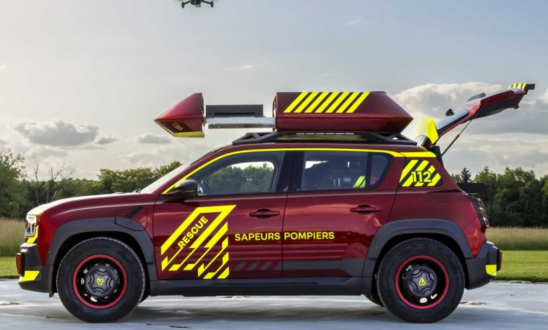 Concept Renault Vision 4Rescue laterale