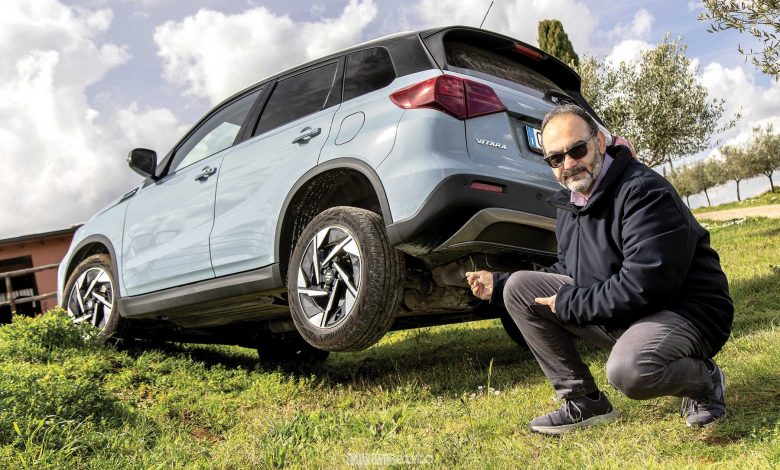 Luigi Sodano test in twist con la Suzuki Vitara