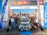Davide Pesavento festeggia la vittoria nel Trofeo Lancia 2025 al Rally Due Valli