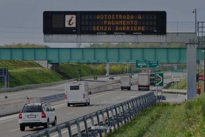 Pagamento automatico dell'autostrada senza Telepass