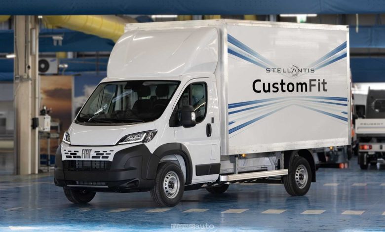 Fiat Ducato elettrico Cargo Box BEV