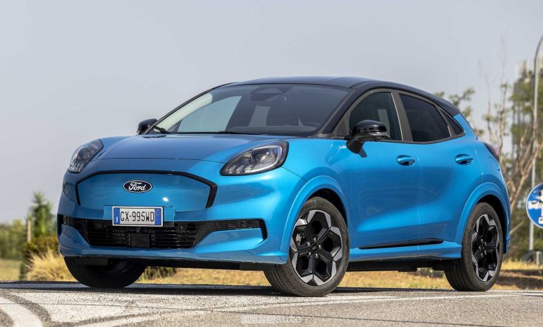 Ford Puma Gen-E anteriore 3/4