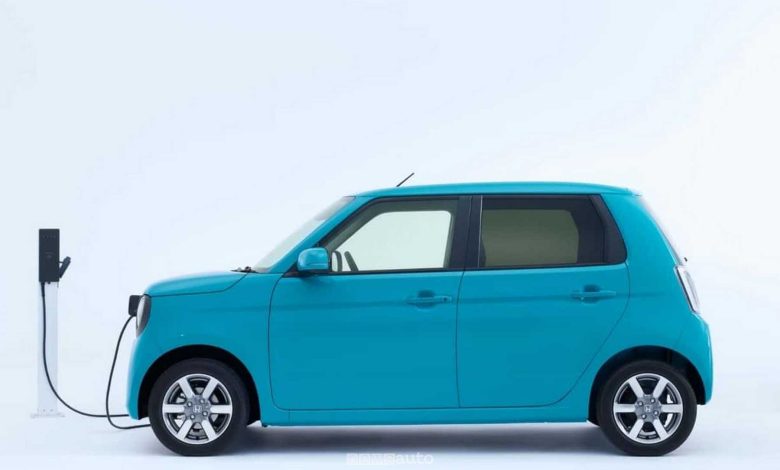 Honda N-One e in ricarica