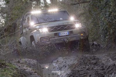ICH-X K2 Off Road Edition in off road nel fango