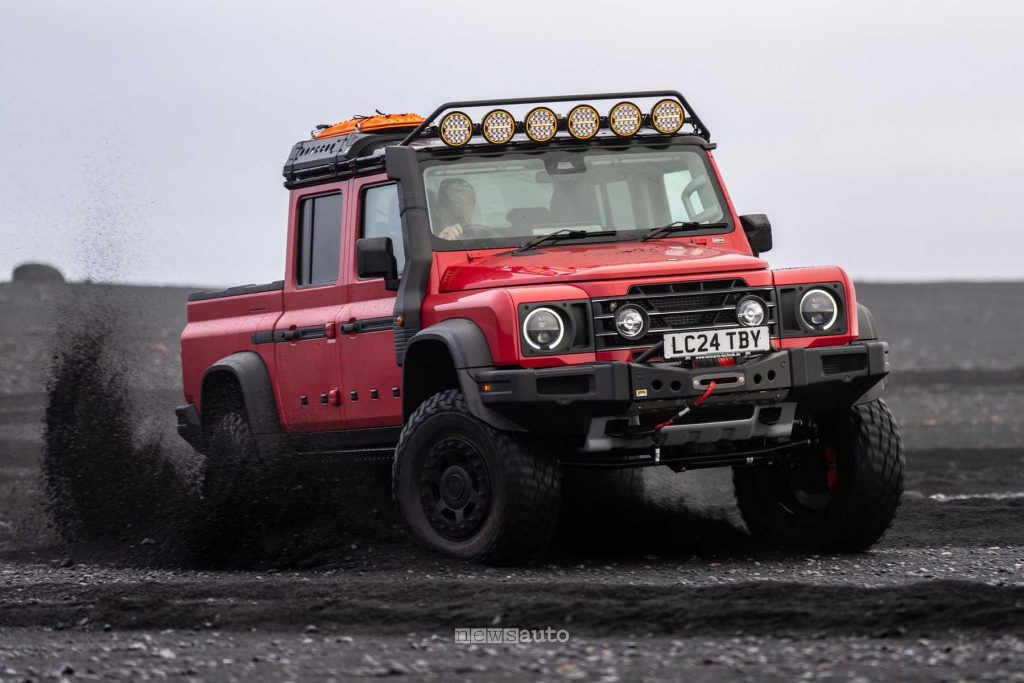Ineos Grenadier Quartermaster Trialmaster X Letech in off road