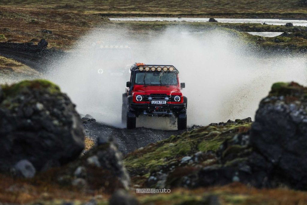 Ineos Grenadier Trialmaster X Letech in off-road