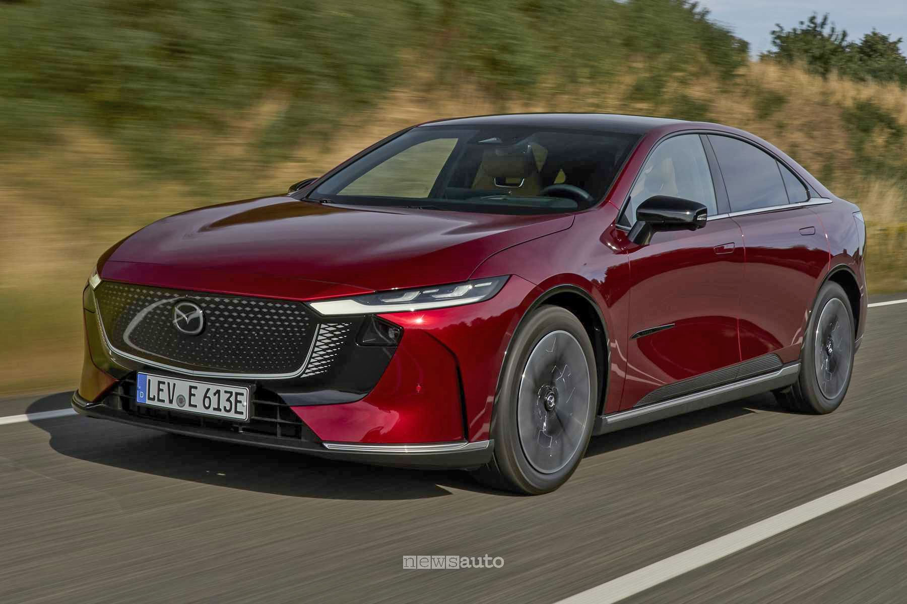 Nuova MAZDA6e, come va, impressioni di guida, recensione