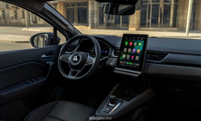 abitacolo della Mitsubishi Grandis