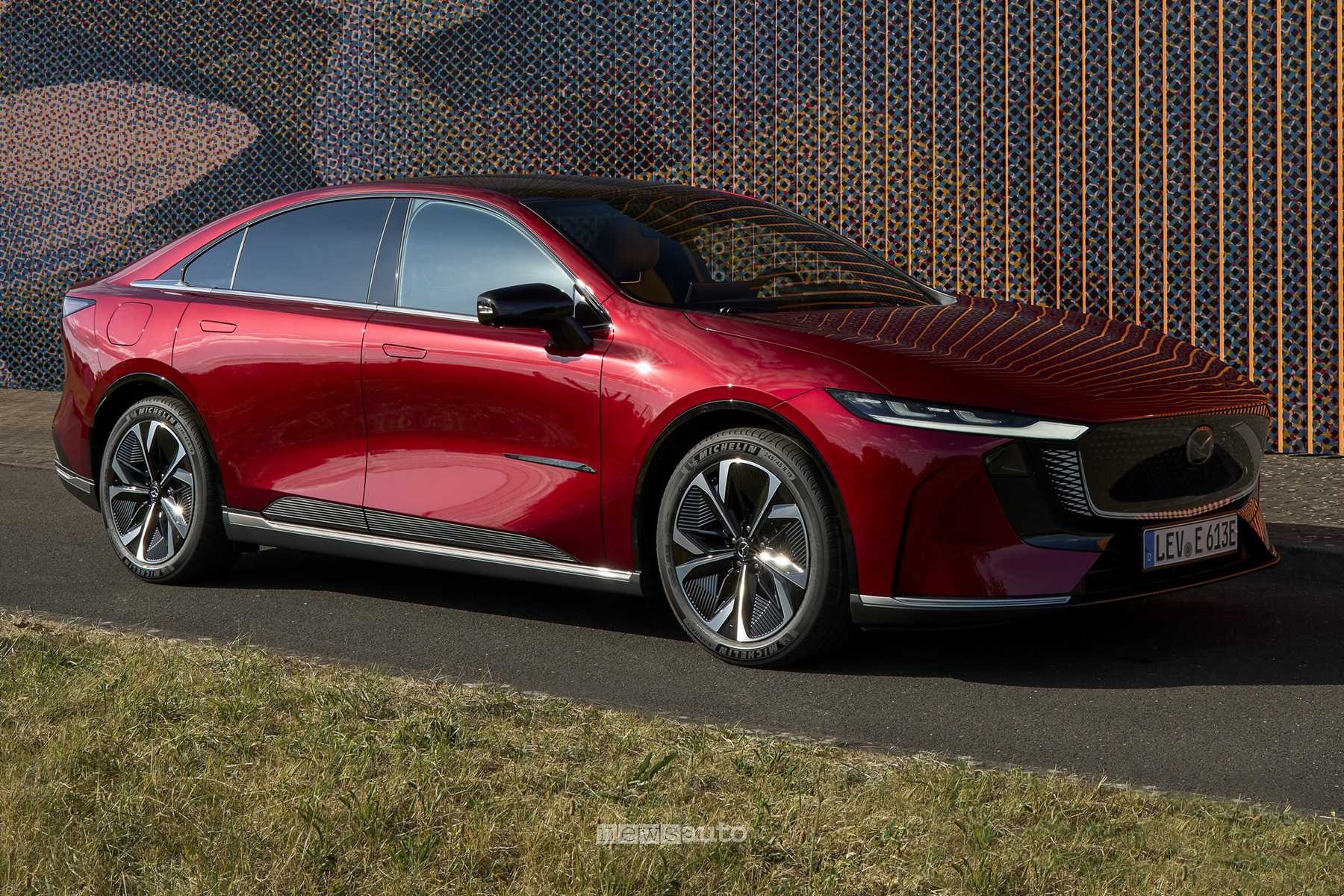 Foto nuova Mazda6e, tutte le immagini (interni ed esterni)