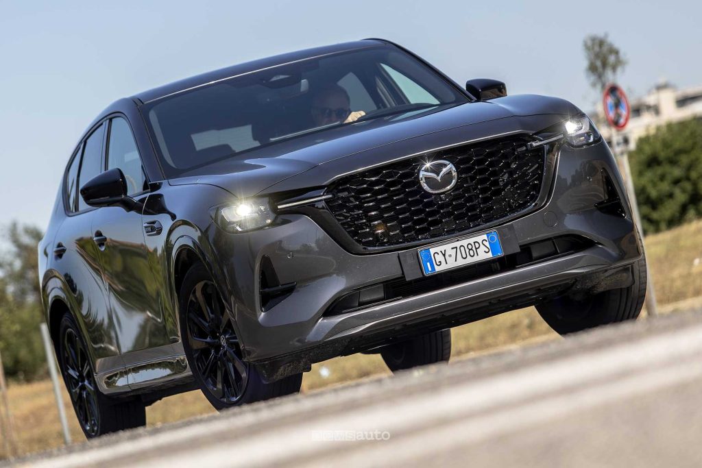 Mazda CX-60 e-Skyactiv D test su strada