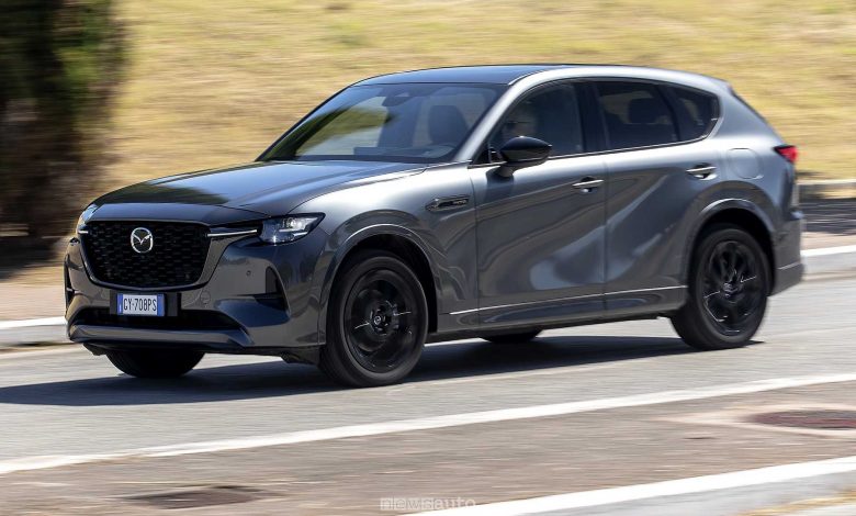 Mazda CX-60 e-Skyactiv D test su strada