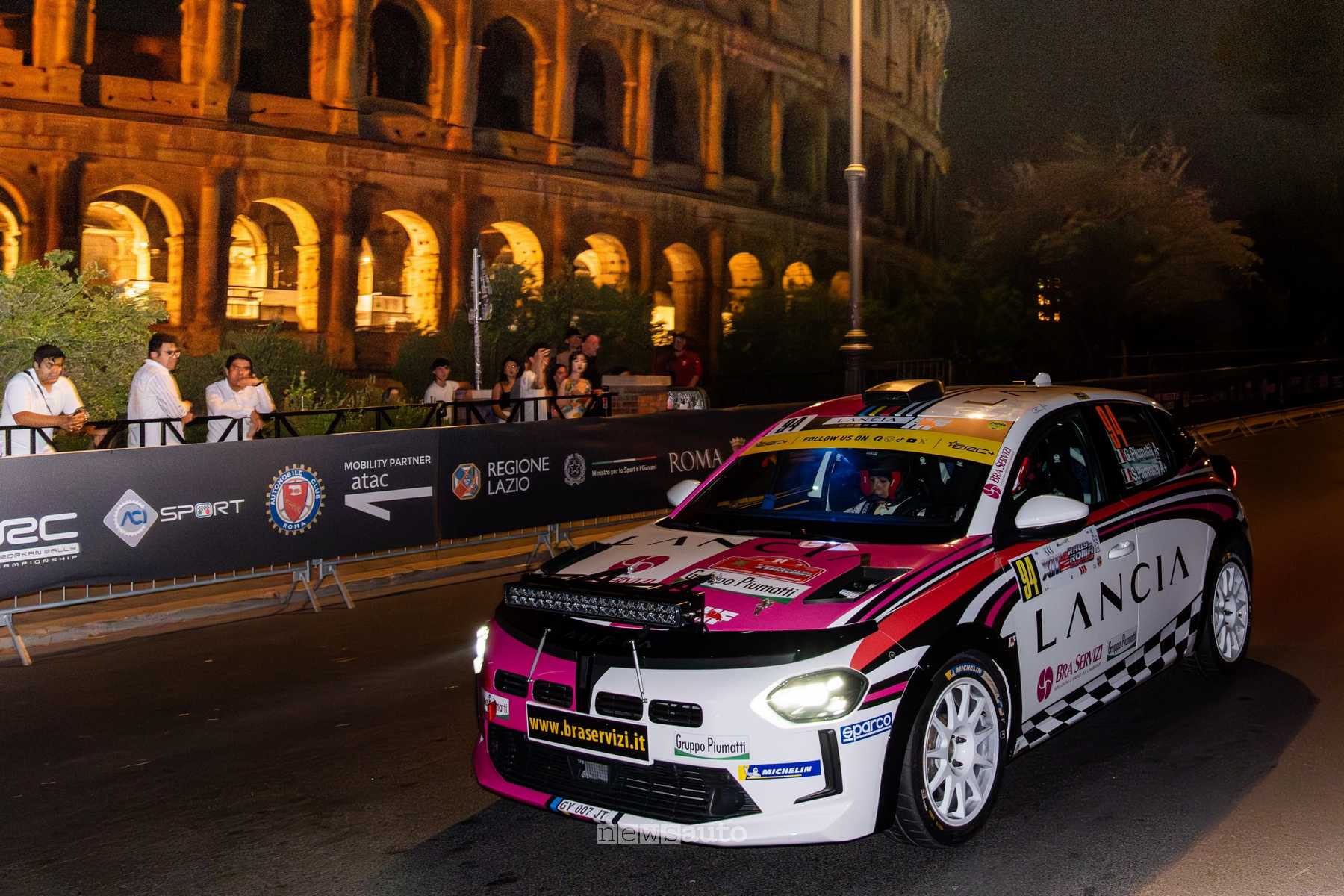 Rally di Roma 2025, risultati della tappa romana del Trofeo Lancia