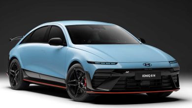 Hyundai Ioniq 6 N anteriore 3/4