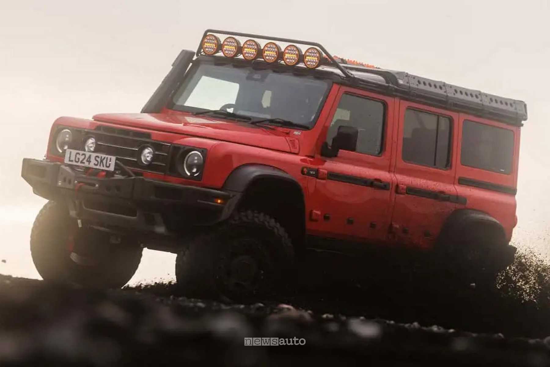 Ineos Grenadier con assali a portale, prezzo, novità e prestazioni off-road