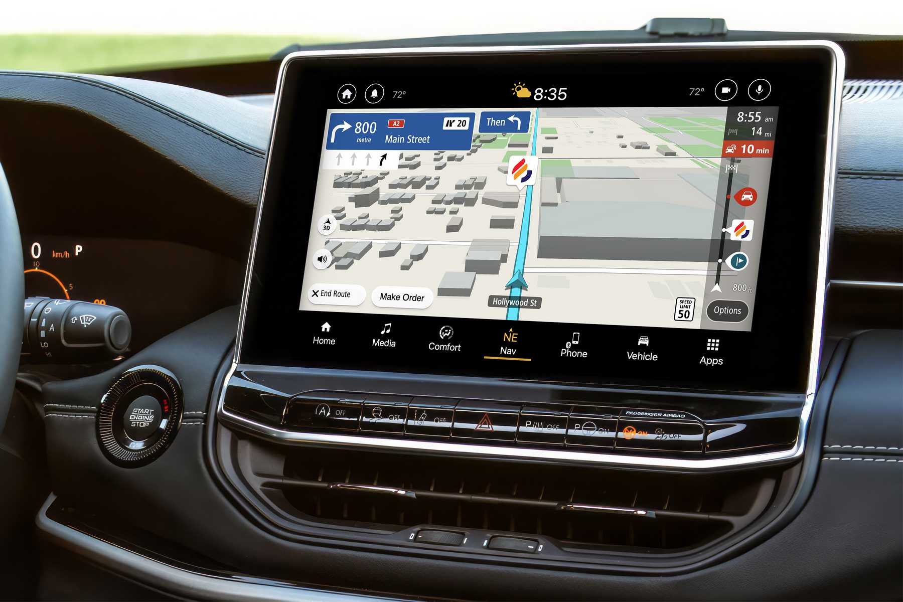 Auto connesse Stellantis, arriva 4screen per servizi geolocalizzati a bordo