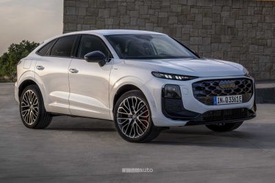 Audi Q3 Sportback e-hybrid anteriore 3/4