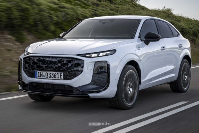 Audi Q3 Sportback e-hybrid su strada