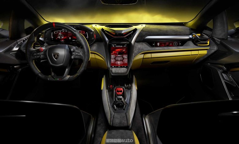 Lamborghini Fenomeno plancia abitacolo