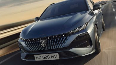 Nuova Peugeot E-308 SW su strada