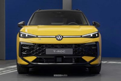 Nuova Volkswagen T-Roc R Line frontale