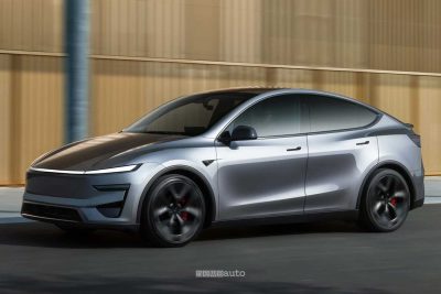 Nuova Tesla Model Y Performance su strada