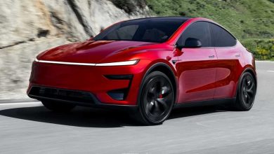 Nuova Tesla Model Y Performance su strada