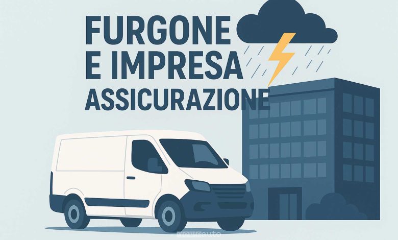 Assicurazione danni catastrofali furgoni e imprese