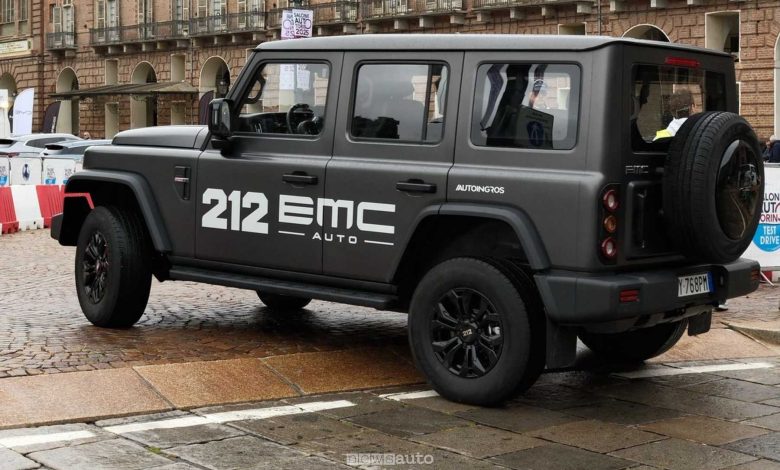 EMC 212 ha debuttato in Italia al Salone Auto Torino 2025
