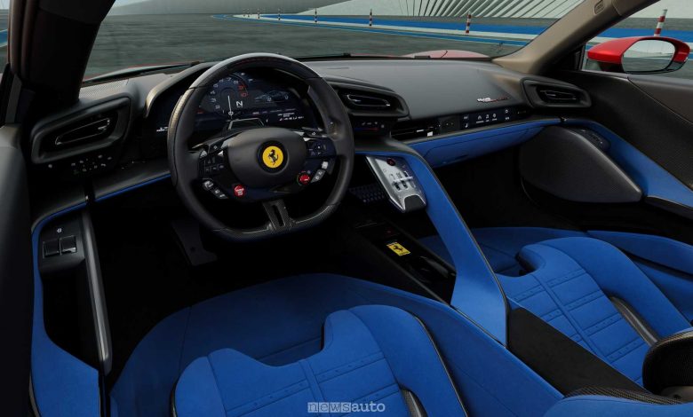 Ferrari 849 Testarossa plancia abitacolo