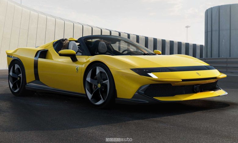 Ferrari 849 Testarossa Spider anteriore 3/4