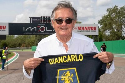 Giancarlo Minardi all'Historic Minardi Day 2025