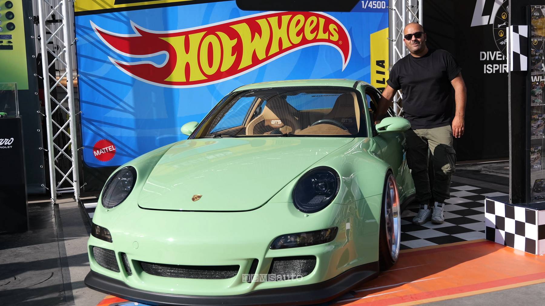 Porsche 997 vincitrice Hot Wheels Legends Tour Italy 2025
