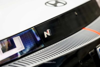 Hyundai Ioniq 5 N telecamera griglia anteriore
